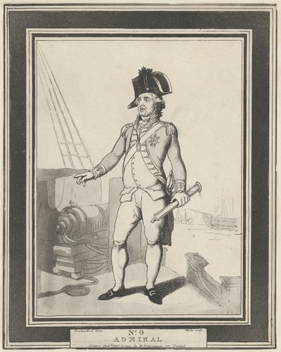 Nr. 9: Admiral, 15. Februar 1799 von Henri Merke
