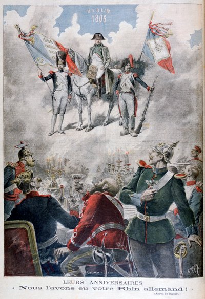 Anti-deutsche Allegorie, 1895 von Henri Meyer