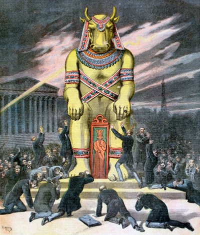 Das Goldene Kalb, 1892 von Henri Meyer