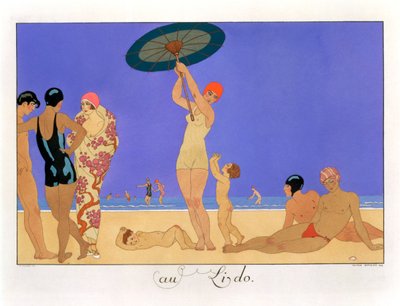Am Lido von Henri Reidel