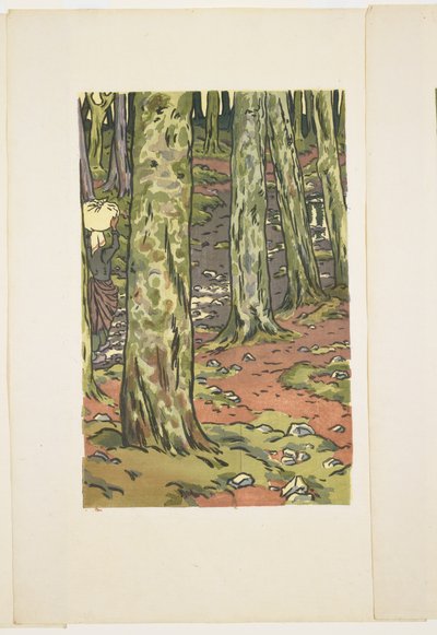 Wäsche unter den Bäumen, Loguivy von Henri Rivière