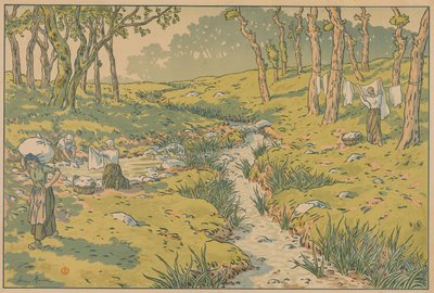 Aspekte der Natur: Der Bach von Henri Rivière