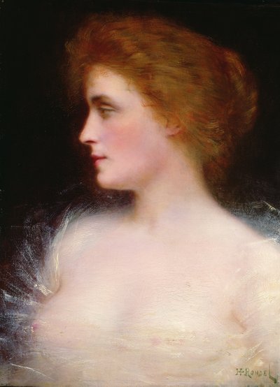 Porträt einer Frau von Henri Rondel