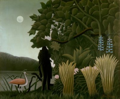 Schlangenbeschwörerin von Henri Rousseau