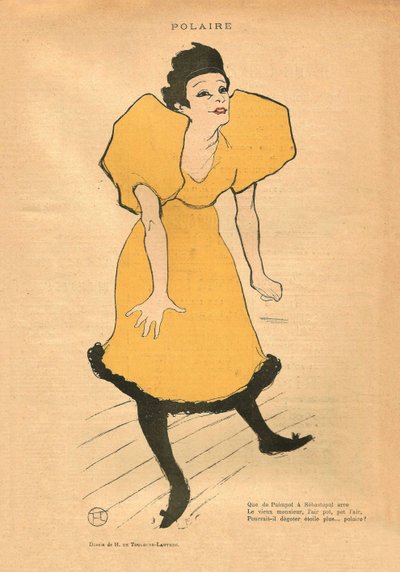 Polaire von Henri Toulouse Lautrec de
