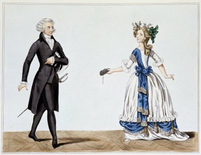 Herren- und Damenballkostüme von Henri Villain