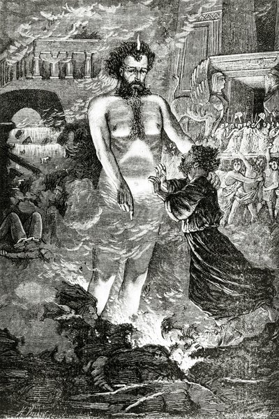 Die Legende von Hiram und Tubalcain von Henri Villain