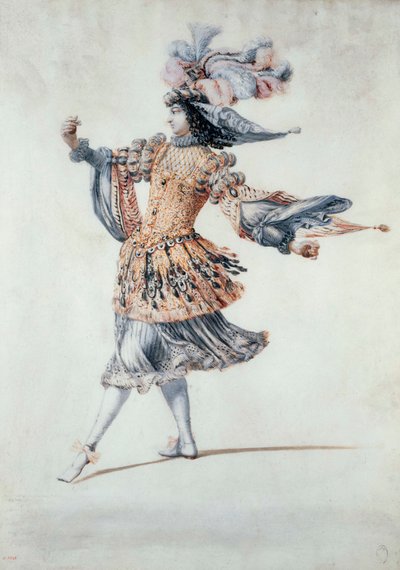 Ballettkostüm, ca. 1640-60 von Henri de Gissey
