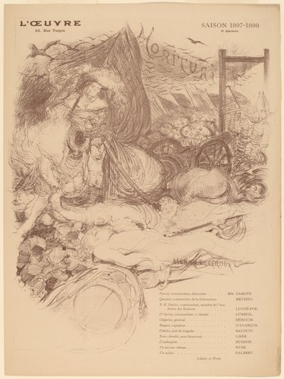 Morituri von Henri de Groux