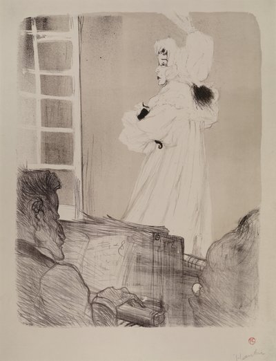 Miss May Belfort (große Platte) von Henri de Toulouse Lautrec