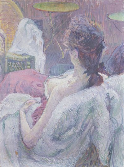Ruhe des Modells von Henri de Toulouse Lautrec