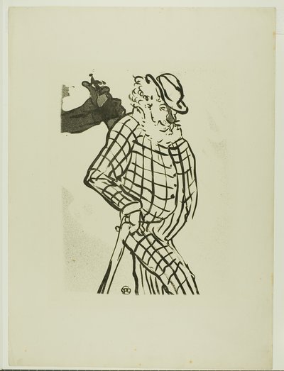 Amerikanische Sängerin, aus Le Café-Concert von Henri de Toulouse Lautrec