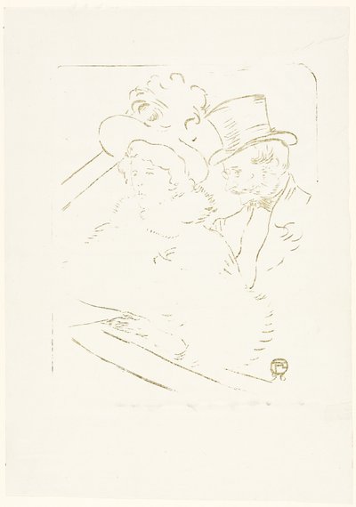 Beim Konzert von Henri de Toulouse Lautrec