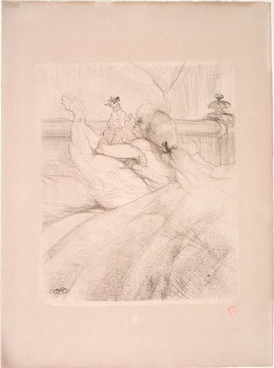 Im Bett von Henri de Toulouse Lautrec