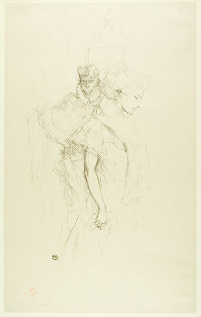 Blanche und Noire von Henri de Toulouse Lautrec