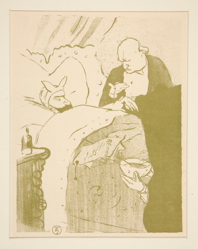 Carnot ist krank! von Henri de Toulouse Lautrec