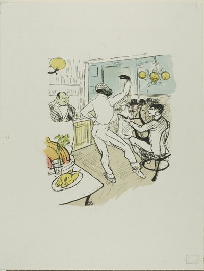 Chocolat tanzt von Henri de Toulouse Lautrec