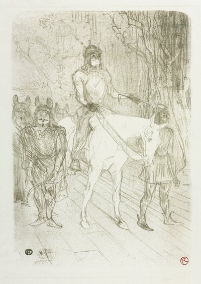 Eintritt des Brauers, in Chilpéric von Henri de Toulouse Lautrec