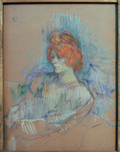 Sitzende Frau von Henri de Toulouse Lautrec
