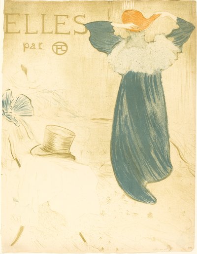 Frontispiz für "Elles" von Henri de Toulouse Lautrec