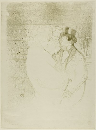 Ida Heath an der Bar von Henri de Toulouse Lautrec