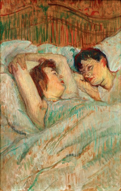 Im Bett von Henri de Toulouse Lautrec