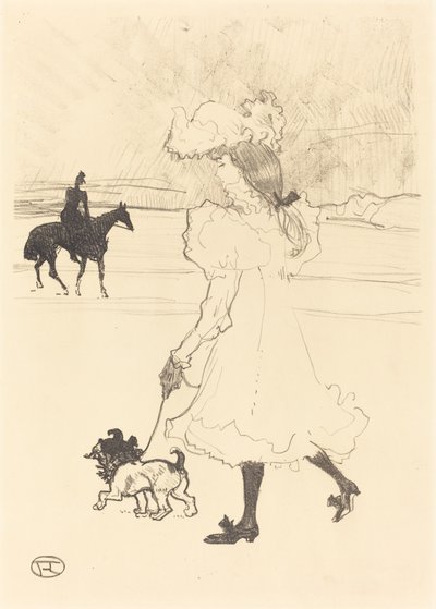 Im Wald von Henri de Toulouse Lautrec