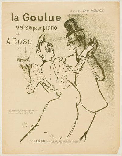 La Goulue von Henri de Toulouse Lautrec