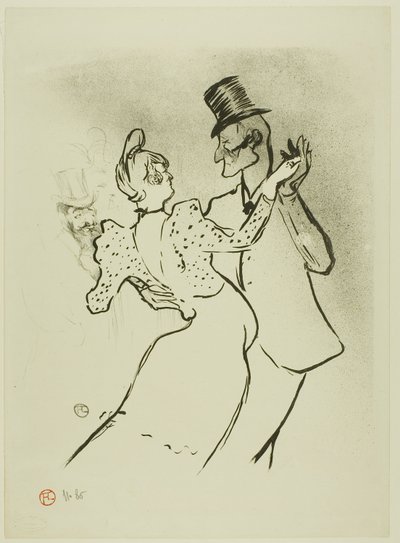 La Goulue von Henri de Toulouse Lautrec