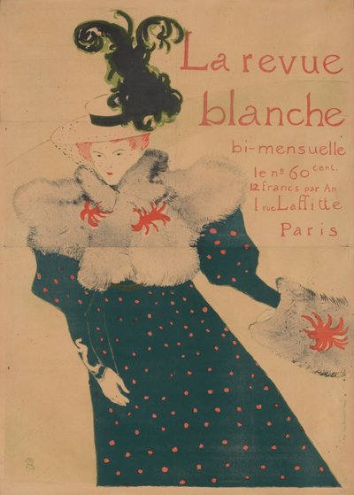 La revue blanche von Henri de Toulouse Lautrec