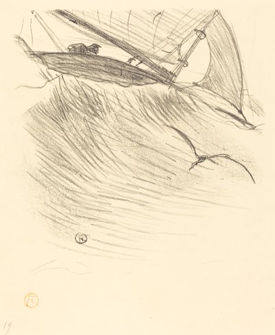 Die Seeschwalben von Henri de Toulouse Lautrec