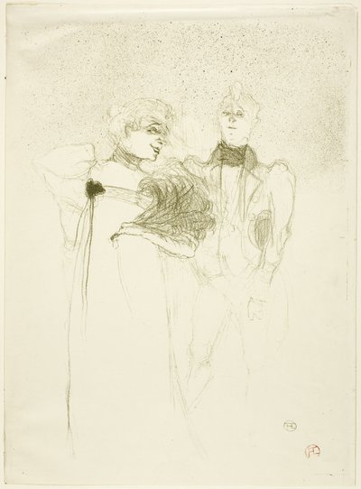 Mademoiselle Lender in Madam Satan von Henri de Toulouse Lautrec