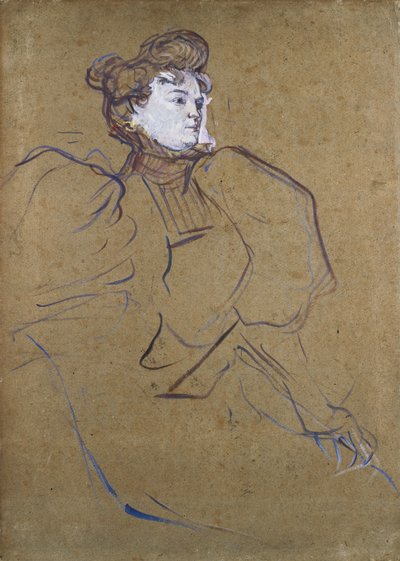 Misia Natanson, ca. 1897 von Henri de Toulouse Lautrec