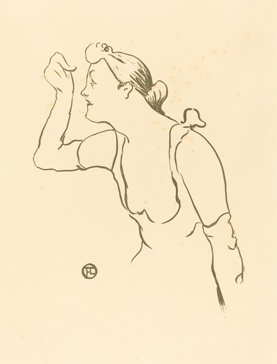 Paula Brébion von Henri de Toulouse Lautrec