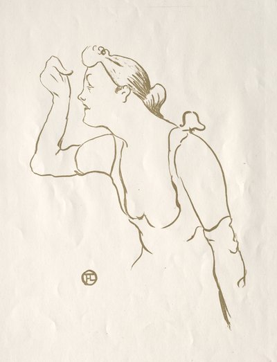 Paula Brébion von Henri de Toulouse Lautrec
