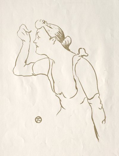 Paula Brébion, 1893 von Henri de Toulouse Lautrec