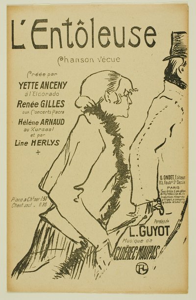 Arme Straßenläuferin! von Henri de Toulouse Lautrec
