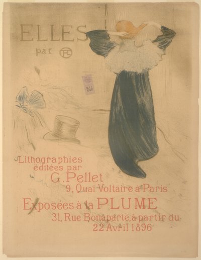 Plakat für "Elles" von Henri de Toulouse Lautrec