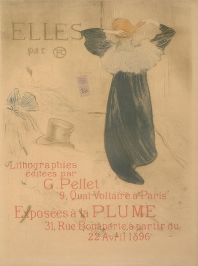 Plakat für Elles, 1896 von Henri de Toulouse Lautrec