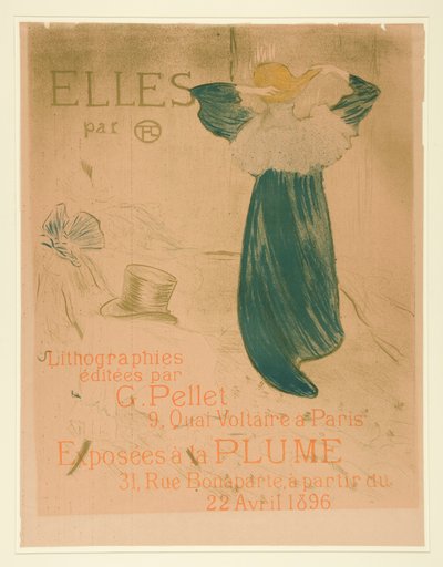 Poster des Frontispiz von Henri de Toulouse Lautrec
