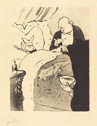 Kranker Carnot! von Henri de Toulouse Lautrec
