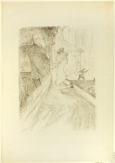 Die Schachtel, Faust von Henri de Toulouse Lautrec