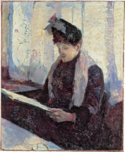 Frau im Café von Henri de Toulouse Lautrec