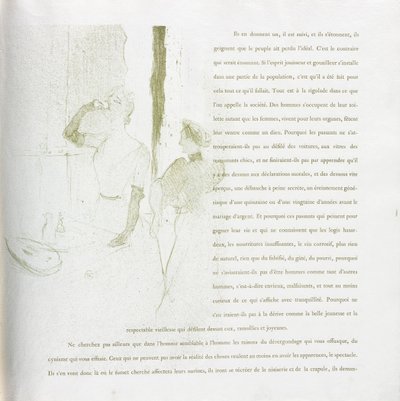 Yvette Guilbert - Französische Serie: Nr. 14 von Henri de Toulouse Lautrec