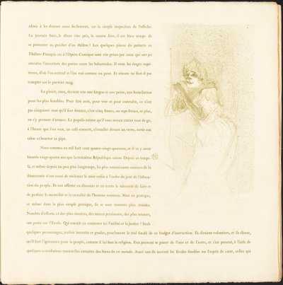 Yvette Guilbert von Henri de Toulouse Lautrec
