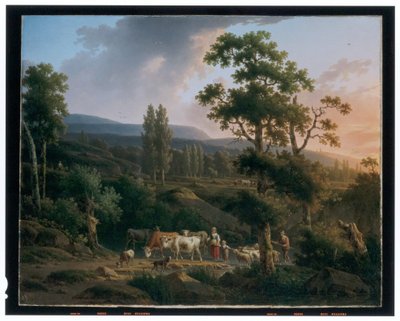 Ein Paar Landschaften von Henricus Josephus Antoniessen