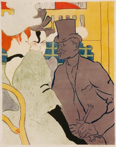 Der Engländer im Moulin Rouge von Henri de Toulouse Lautrec