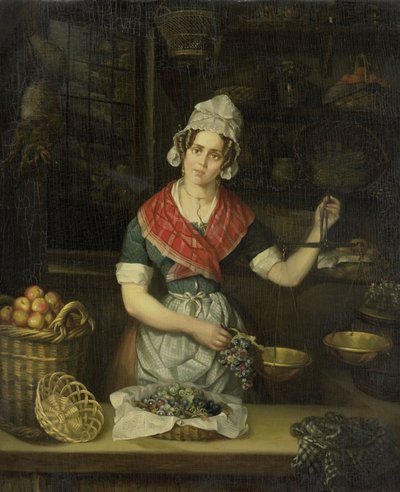 Obstverkäuferin von Henriëtta Christina Temminck