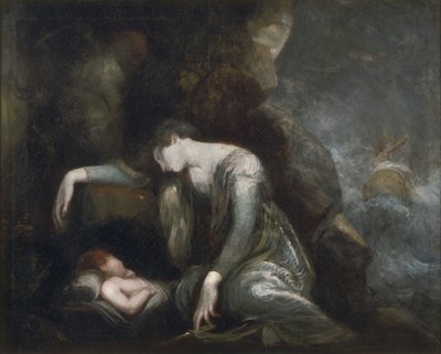 Danaë und Perseus auf Seriphos von Henry (1741 1825) Fuseli