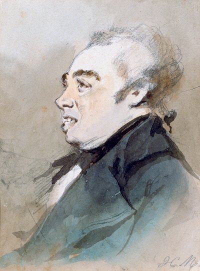 Joseph Prudhomme, um 1825-1877 von Henry Bonaventure Monnier